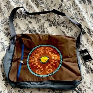 Nintendo Legend of Zelda: Breath of the Wild Sheild Messenger Bag
